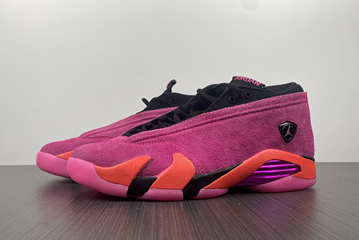 Air Jordan 14 Low WMNS “Shocking Pin" DH4121-600