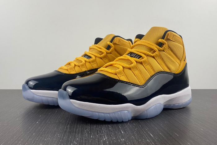 Air Jordan 11 Retro Black Yellow CT8012-118