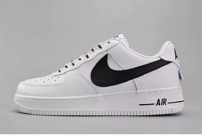 Nike  Air Force 1 '07 LV8 NBA Sz 18 White/  Black Athletic Shoes 823511-103