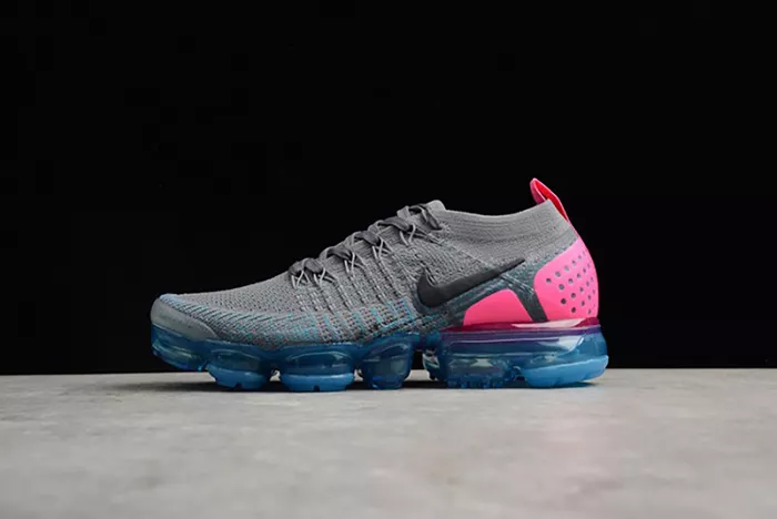 Nike Air VaporMax 2 "Gunsmoke" Orbit-Pink/ Blast-Blue womens 942843-004