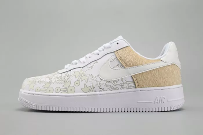 NIKE AIR FORCE 1’07 LV8 SUEDE WHITE A09281-100