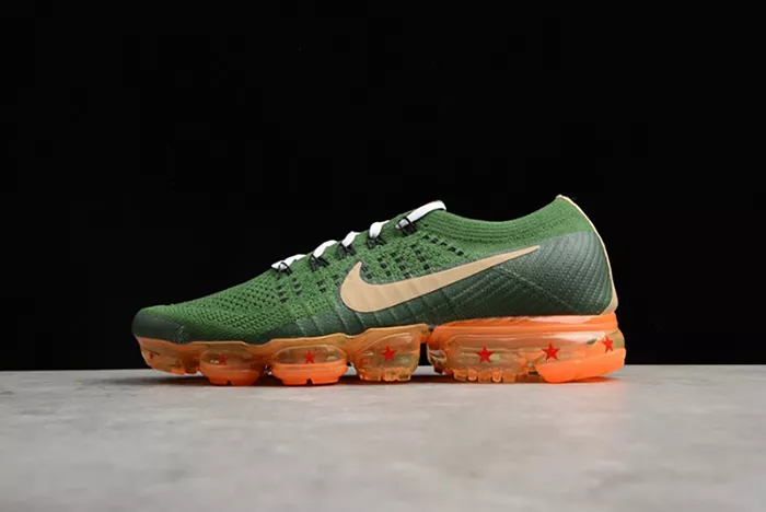 Dragon Ball Super x Nike Air VaporMax Flyknit 2018 Dark Green/Light Brown mens AA3858-101