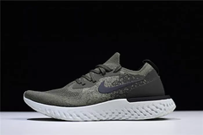 nike epic react flyknit olive AQ0067 300