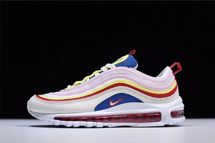 Nike Air Max 97 SE "Corduroy" Sail/Volt Glow/Arctic Pink womens AQ4137-101