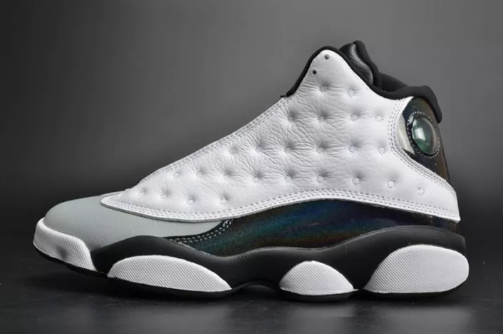 Air Jordan 13 Retro “Barons Hologram” white/grey mens 414571-115