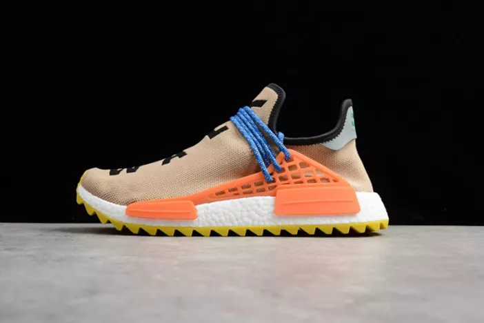 ADIDAS mens Pharrell x NMD Trail 'Human Race' Pale Nude AC7361