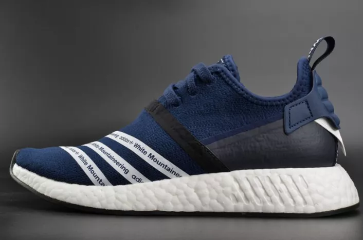 Adidas NMD R2 White Mountaineering Navy MENS  BB3072