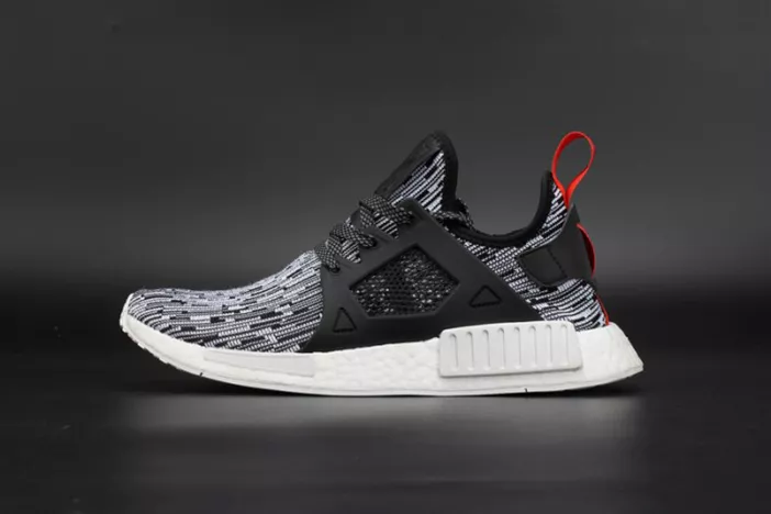 Adidas NMD XR1 PK PrimeKnit Black Gray Glitch Boost S32216