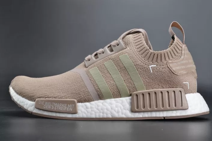 ADIDAS NMD R1 PK FRENCH BEIGE  PRIMEKNIT VAPOUR GREY S81848