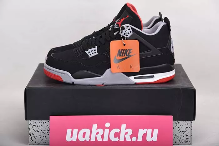 Jordan 4 Bred/ Black Cement (2019) - 308497-060