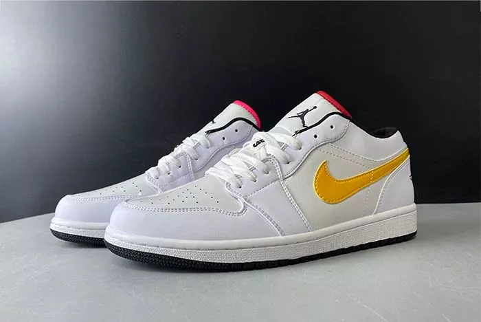 Jordan 1 Low White Multi-Color CW7009-100