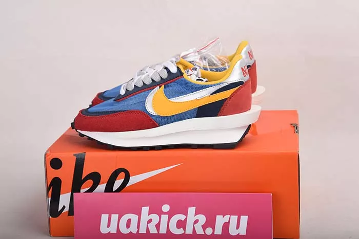 NIKE LD WAFFLE SACAI BLUE MULTI - BV0073-400