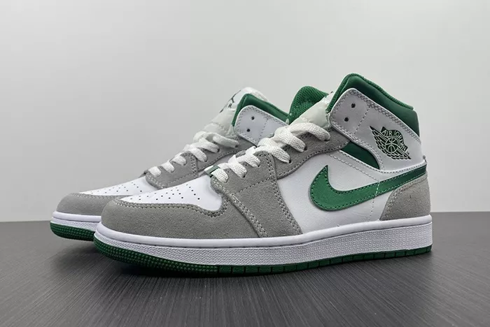 Jordan 1 Mid SE Grey Green  DC7294-103