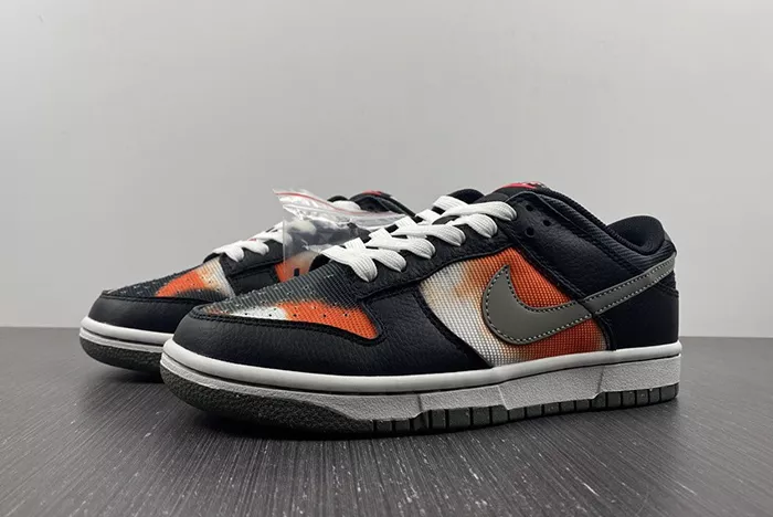 Nike Dunk Low Graffiti Black Red DM0108-001