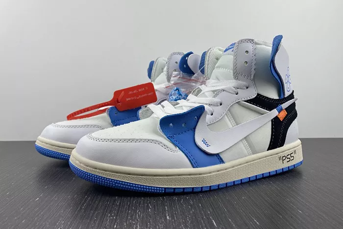 OFF-WHITE x Air Jordan 1 AQ0818-168