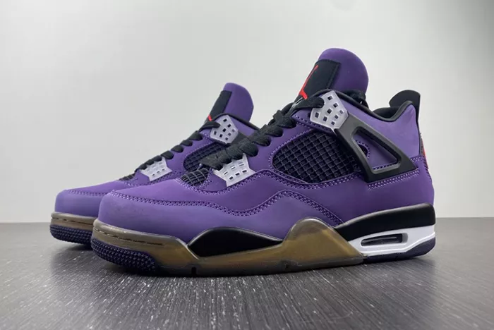 Air Jordan 4 Retro purple dynasty TRAVIS SCOTT 766302