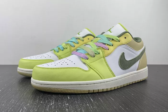 Jordan 1 Low Sail White Oil Green (W) FD9906-131