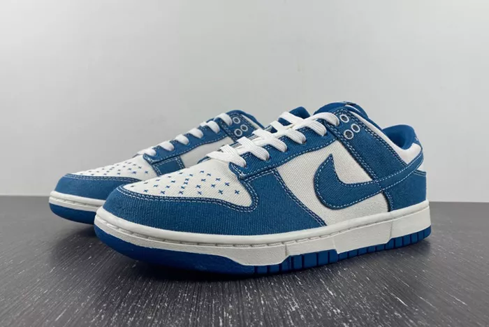 Nike Dunk Low Industrial Blue Sashiko DV0834-101