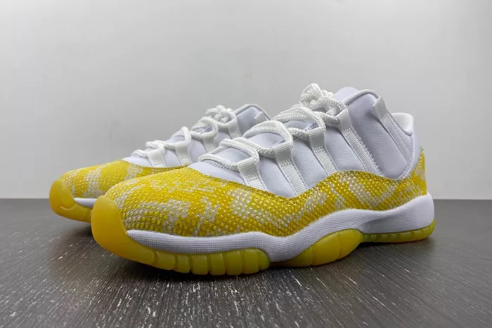 Air Jordan 11 Low “Yellow Snakeskin” AH7860-107