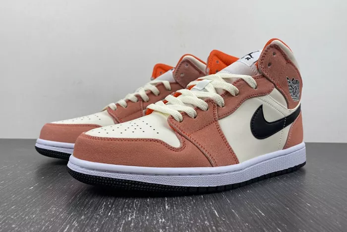 Jordan 1 Mid SE Orange Suede DV1336-800