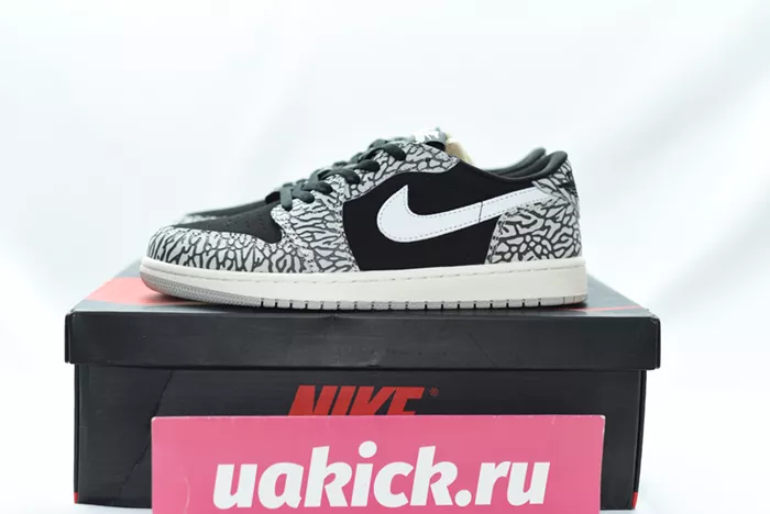 Jordan 1 Retro Low OG Black Cement CZ0790-001