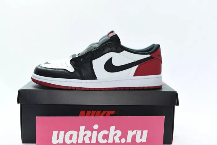 Jordan 1 Retro Low OG Black Toe  CZ0790-106