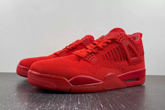 Jordan 4 Retro Flyknit Red  AQ3559-600