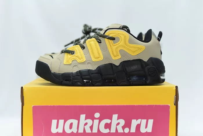 Nike Air More Uptempo Low AMBUSH Vivid Sulfur Limestone  FB1299-200