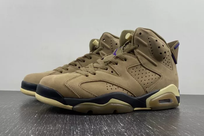 Jordan 6 Retro Gore-Tex Brown Kelp (Women's)  FD1643-300